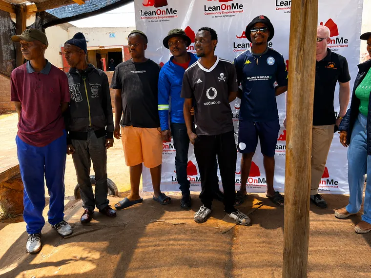 Campaign team during 16 Days of Activism against Women and Children
